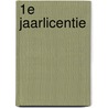 1e jaarlicentie door de Jonge