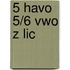 5 Havo 5/6 vwo z lic