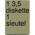 1 3,5 Diskette 1 sleutel