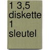 1 3,5 Diskette 1 sleutel door W. Decoo