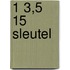 1 3,5 15 sleutel