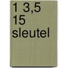 1 3,5 15 sleutel door W. Decoo