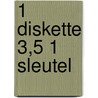 1 Diskette 3,5 1 sleutel door W. Decoo