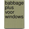 Babbage Plus voor Windows door C. van Breugel