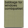 Babbage for Windows Combipakket by C. van Breugel