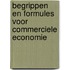 Begrippen en formules voor commerciele economie