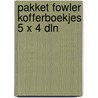 Pakket fowler kofferboekjes 5 x 4 dln by Fowler