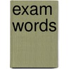 Exam words by Michon