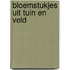 Bloemstukjes uit tuin en veld