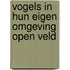 Vogels in hun eigen omgeving open veld