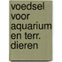 Voedsel voor aquarium en terr. dieren