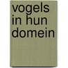Vogels in hun domein by Tinbergen