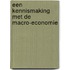 Een kennismaking met de macro-economie