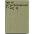 Lyn en projectietekenen 1e alg. lrj