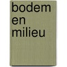 Bodem en milieu door Zomer