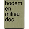 Bodem en milieu doc. door Zomer