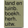 Land en tuinb. boekh. herh. uitw. by Poortman