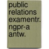 Public relations examentr. ngpr-a antw. door Keulen