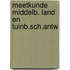 Meetkunde middelb. land en tuinb.sch.antw