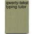 Qwerty-tekst typing tutor