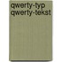 Qwerty-typ qwerty-tekst