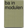 Ba in modulen door Jan J. Boer