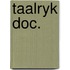 Taalryk doc.