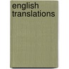 English translations by Kraut