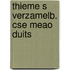 Thieme s verzamelb. cse meao duits