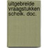 Uitgebreide vraagstukken scheik. doc.