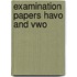 Examination papers havo and vwo