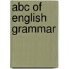 Abc of english grammar door Baan