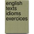 English texts idioms exercices