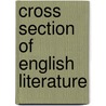 Cross section of english literature by Peterson
