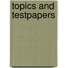 Topics and testpapers by Keuken