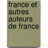 France et autres auteurs de france by Walrecht