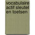 Vocabulaire actif sleutel en toetsen