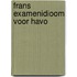 Frans examenidioom voor havo