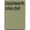 Taalwerk sleutel by Keuken