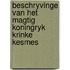 Beschryvinge van het magtig Koningryk Krinke Kesmes
