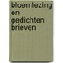 Bloemlezing en gedichten brieven
