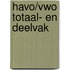 Havo/vwo totaal- en deelvak