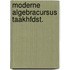 Moderne algebracursus taakhfdst.