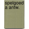 Spelgoed a antw. by Geerlink