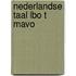 Nederlandse taal lbo t mavo
