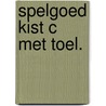 Spelgoed kist c met toel. door Geerlink