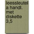 Leessleutel a handl. met diskette 3,5