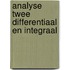 Analyse twee differentiaal en integraal