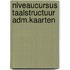 Niveaucursus taalstructuur adm.kaarten