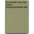 Economie voor het mavo examenvoorber.doc